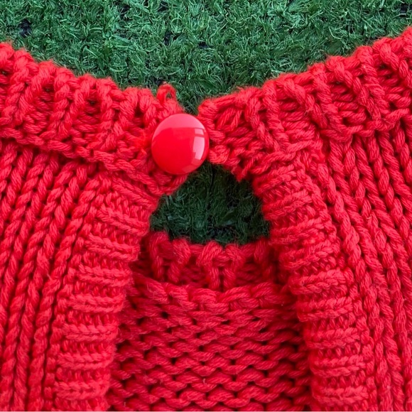 Vintage 80’s Jimmy Garcia New York Hand Loomed Flower Sweater Women’s Size Small - Picture 10 of 10